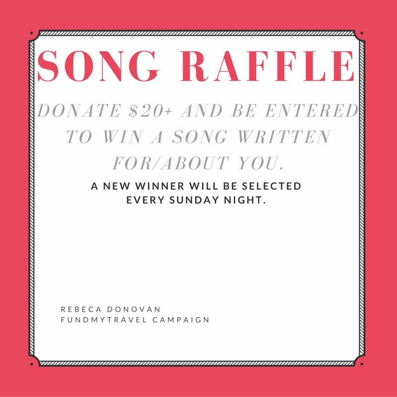 Song Raffle!